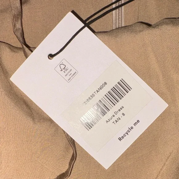 REFORMATION AZURE DRESS - Picture 5 of 7